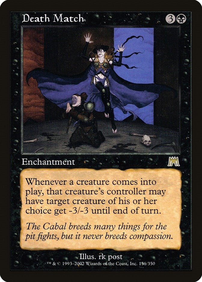 Image for Death Match (136) [Onslaught] - Magic: The Gathering
