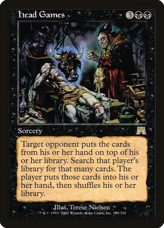 Image for Head Games (155) [Onslaught] - Magic: The Gathering