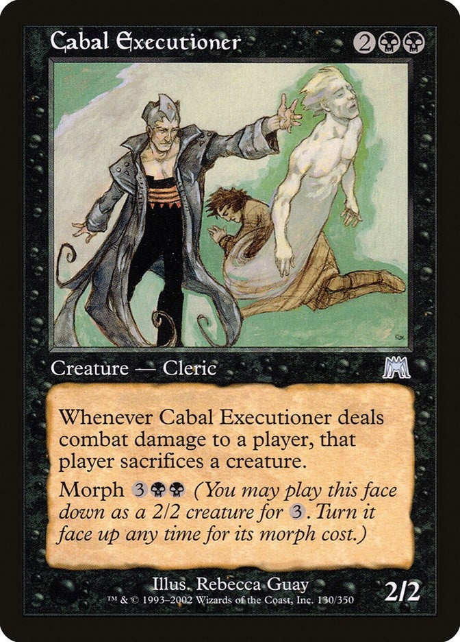 Image for Cabal Executioner (130) [Onslaught] - Magic: The Gathering