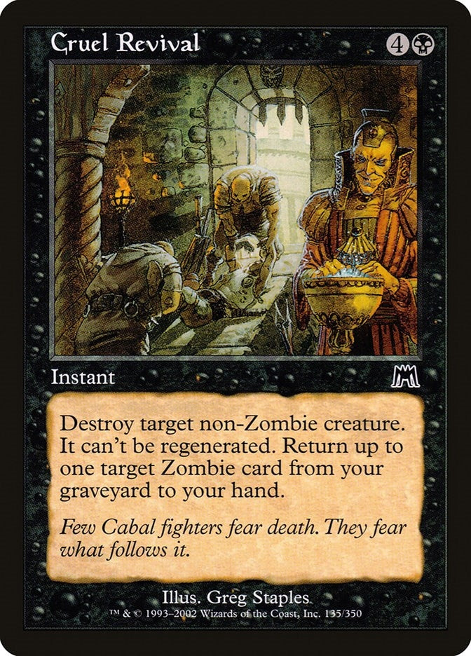 Image for Cruel Revival (135) [Onslaught] - Magic: The Gathering