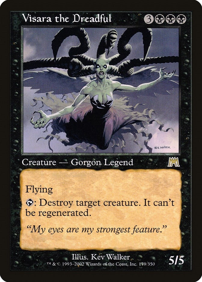 Image for Visara the Dreadful (179) [Onslaught] - Magic: The Gathering
