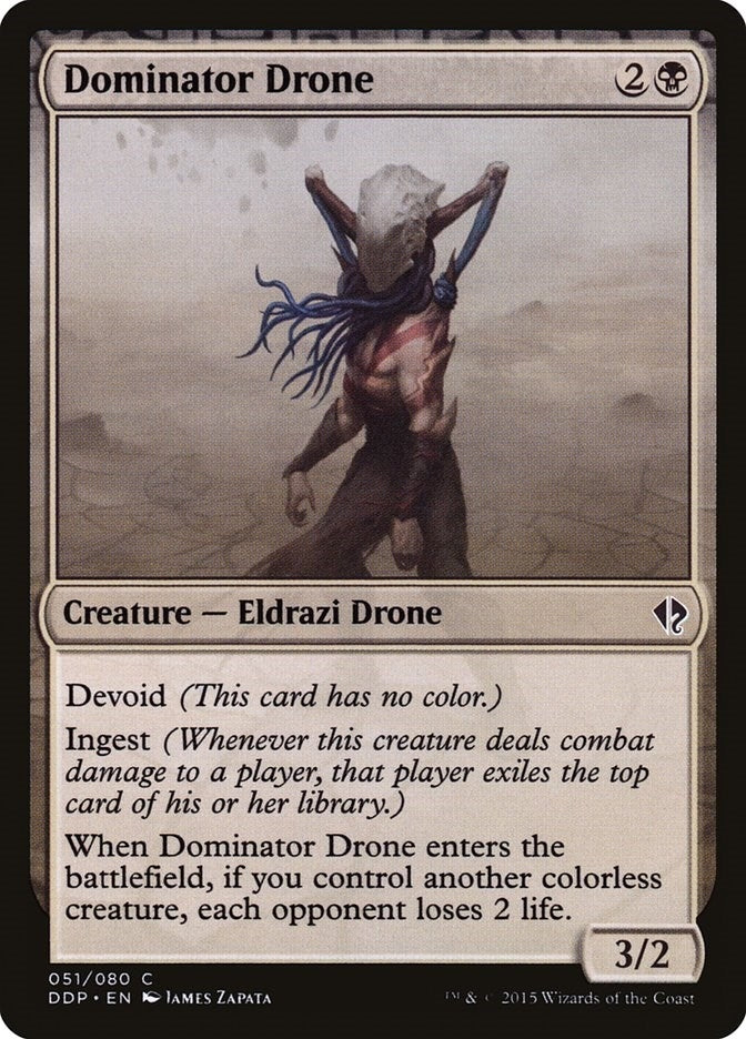 Image for Dominator Drone (51) [Zendikar vs. Eldrazi] - Magic: The Gathering