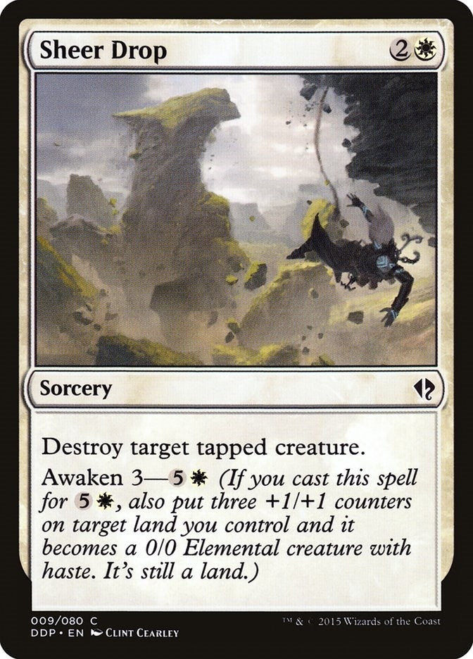 Image for Sheer Drop (9) [Zendikar vs. Eldrazi] - Magic: The Gathering