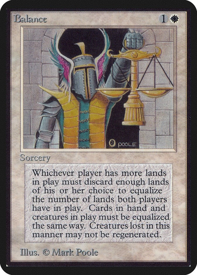 Image for Balance [Alpha Edition] - Magic: The Gathering