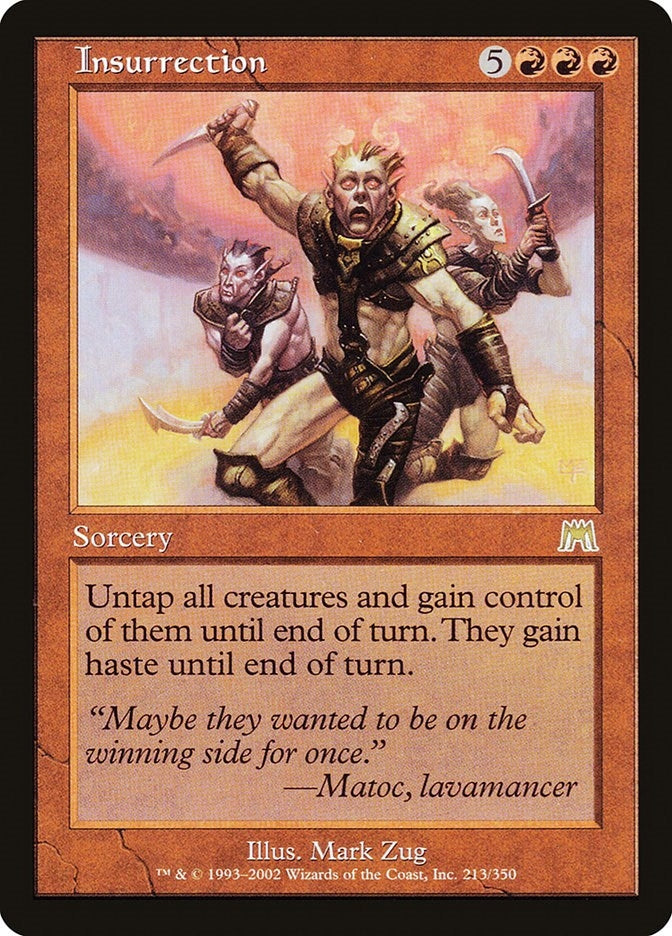 Image for Insurrection (213) [Onslaught] - Magic: The Gathering
