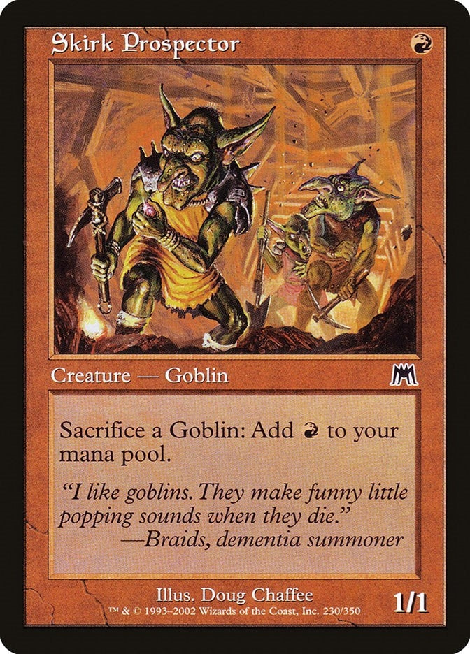 Image for Skirk Prospector (230) [Onslaught] - Magic: The Gathering