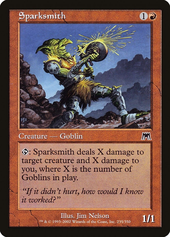 Image for Sparksmith (235) [Onslaught] - Magic: The Gathering