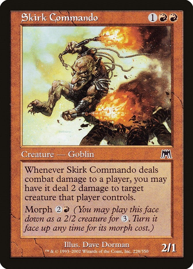 Image for Skirk Commando (228) [Onslaught] - Magic: The Gathering