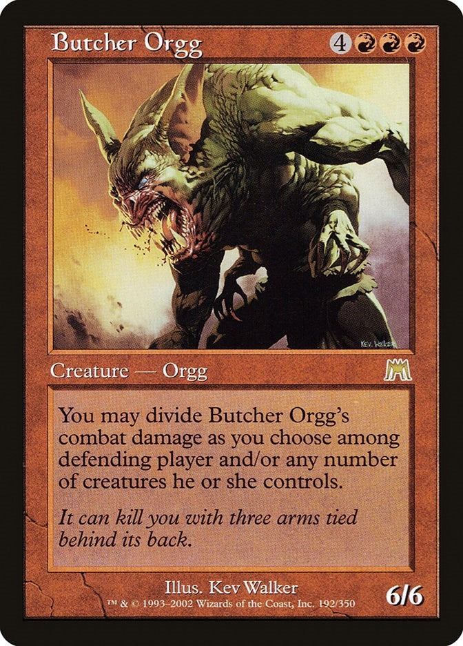 Image for Butcher Orgg (192) [Onslaught] - Magic: The Gathering