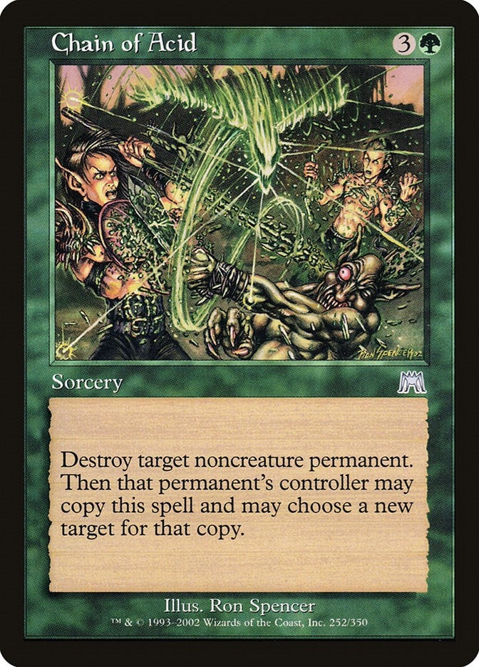 Image for Chain of Acid (252) [Onslaught] - Magic: The Gathering