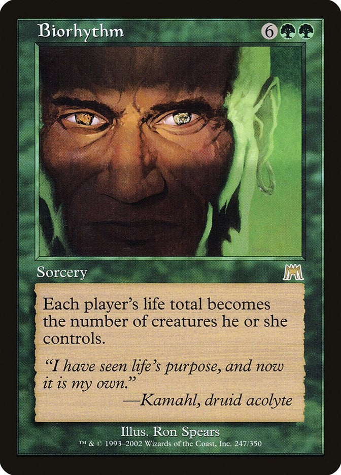 Image for Biorhythm (247) [Onslaught] - Magic: The Gathering