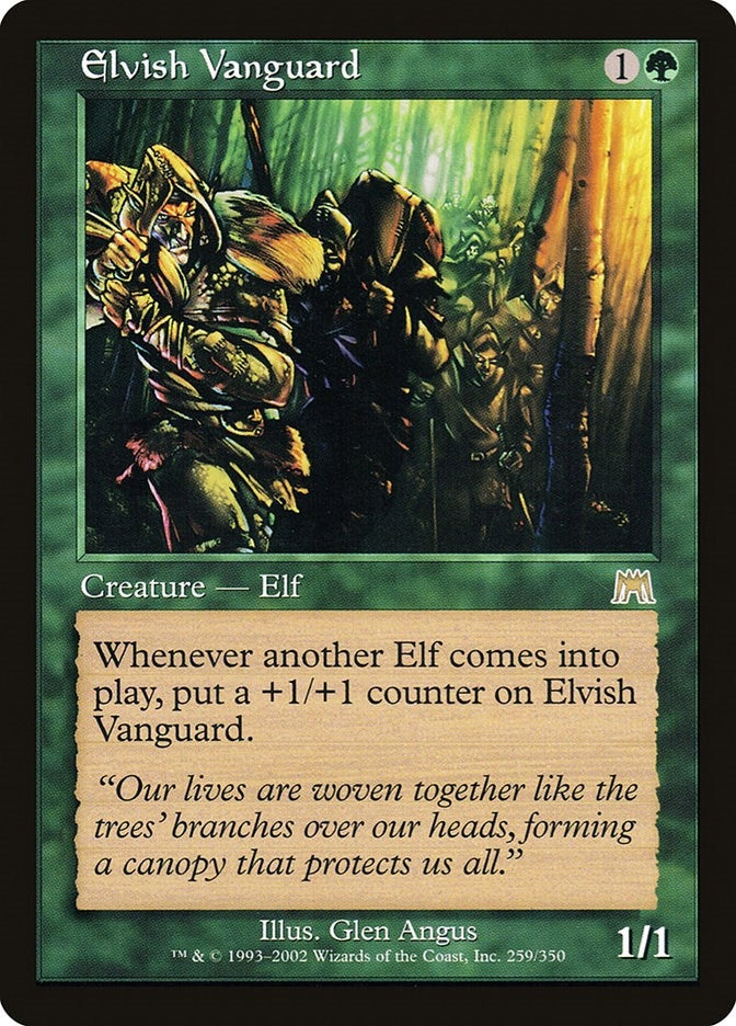 Image for Elvish Vanguard (259) [Onslaught] - Magic: The Gathering