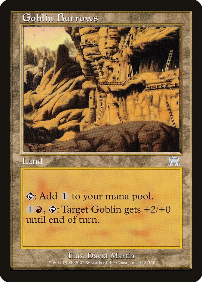 Image for Goblin Burrows (318) [Onslaught] - Magic: The Gathering
