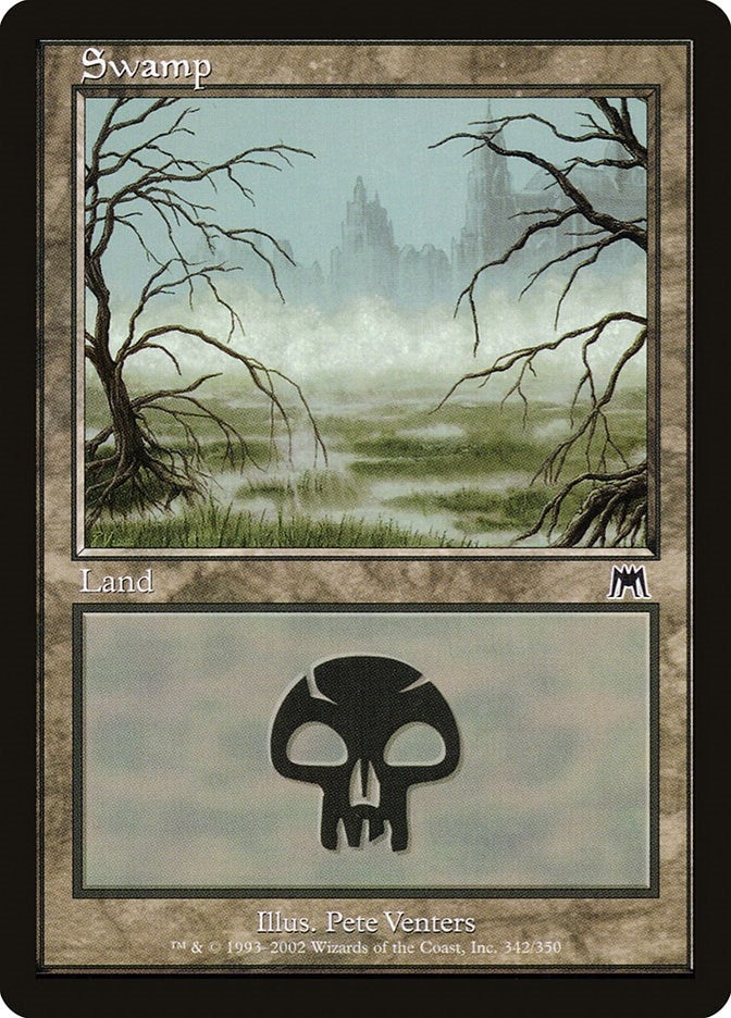 Image for Swamp (342) (342) [Onslaught] - Magic: The Gathering