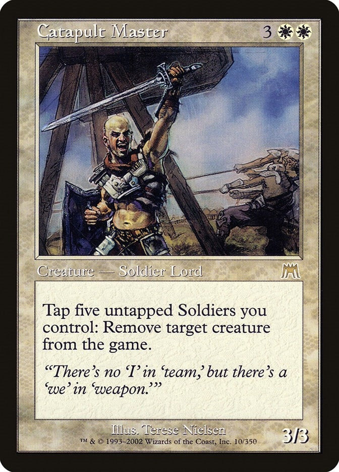 Image for Catapult Master (10) [Onslaught] - Magic: The Gathering