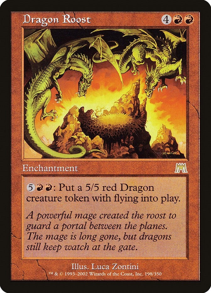 Image for Dragon Roost (198) [Onslaught] - Magic: The Gathering