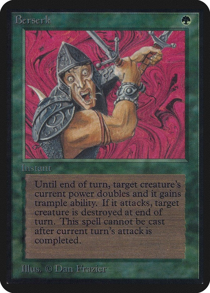 Image for Berserk [Alpha Edition] - Magic: The Gathering