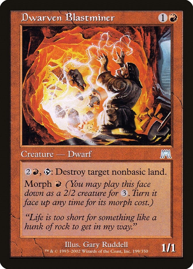 Image for Dwarven Blastminer (199) [Onslaught] - Magic: The Gathering
