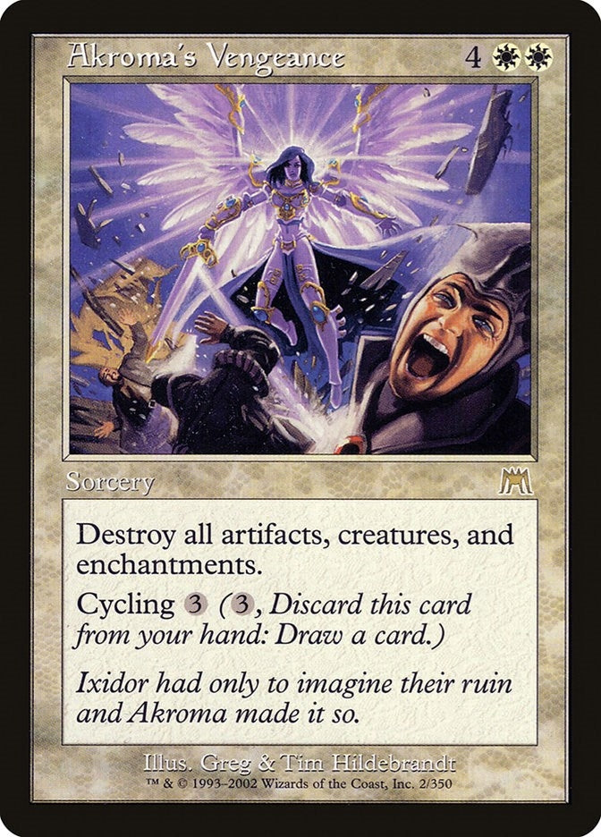 Image for Akroma's Vengeance (2) [Onslaught] - Magic: The Gathering