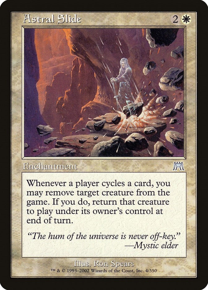 Image for Astral Slide (4) [Onslaught] - Magic: The Gathering