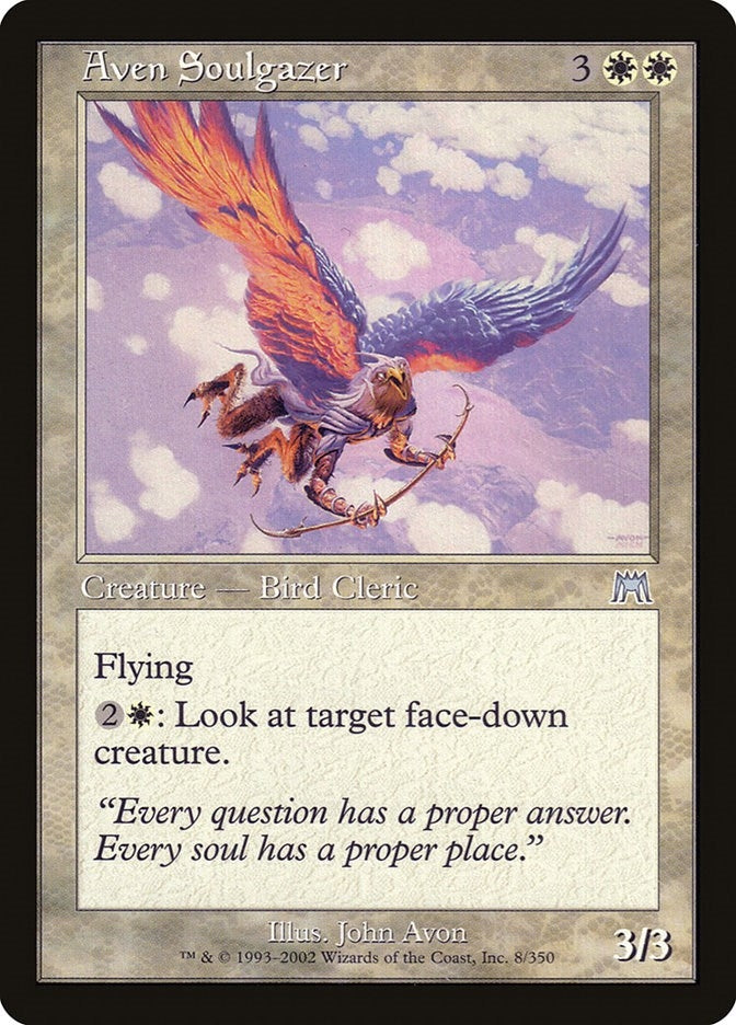 Image for Aven Soulgazer (8) [Onslaught] - Magic: The Gathering