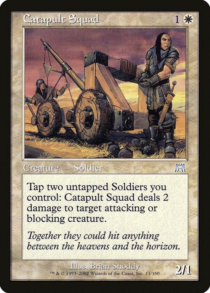 Image for Catapult Squad (11) [Onslaught] - Magic: The Gathering