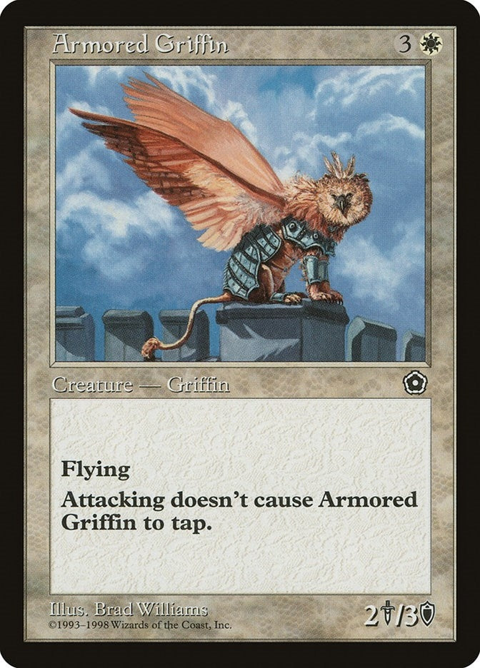 Image for Armored Griffin [Portal Second Age] - Magic: The Gathering