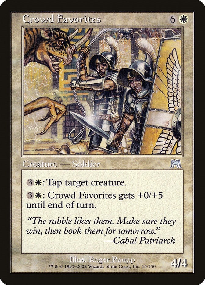 Image for Crowd Favorites (15) [Onslaught] - Magic: The Gathering
