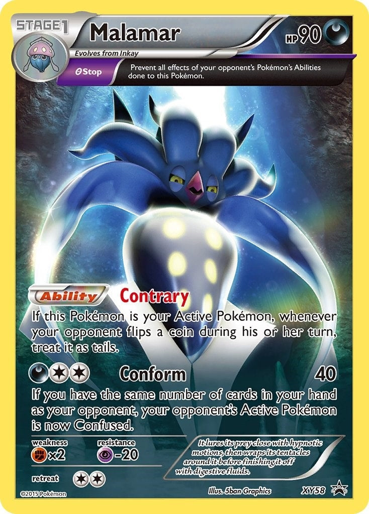 Image for Malamar - XY58 (XY58) [XY Promos] - Pokemon