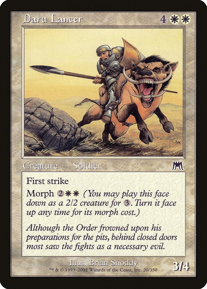 Image for Daru Lancer (20) [Onslaught] - Magic: The Gathering
