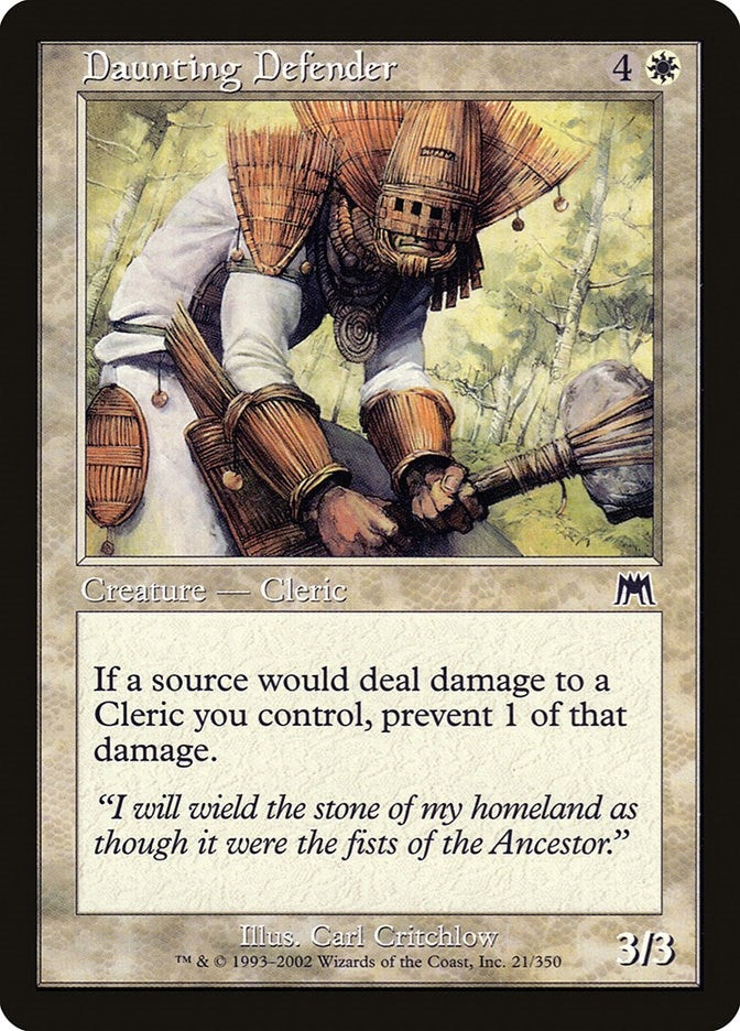 Image for Daunting Defender (21) [Onslaught] - Magic: The Gathering
