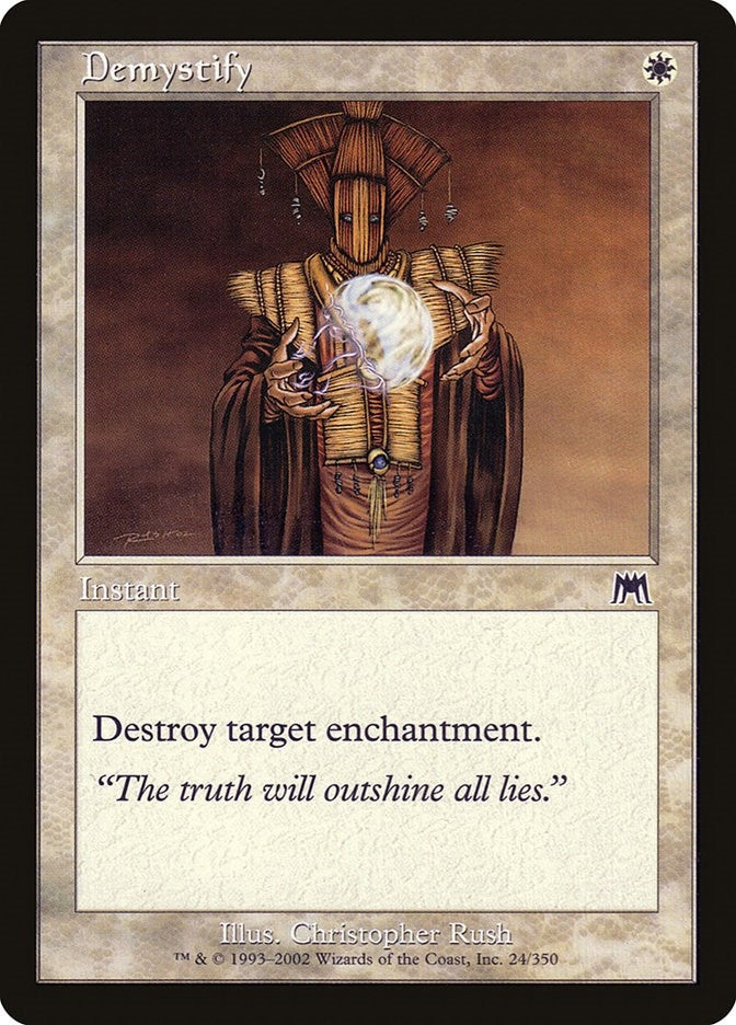 Image for Demystify (24) [Onslaught] - Magic: The Gathering