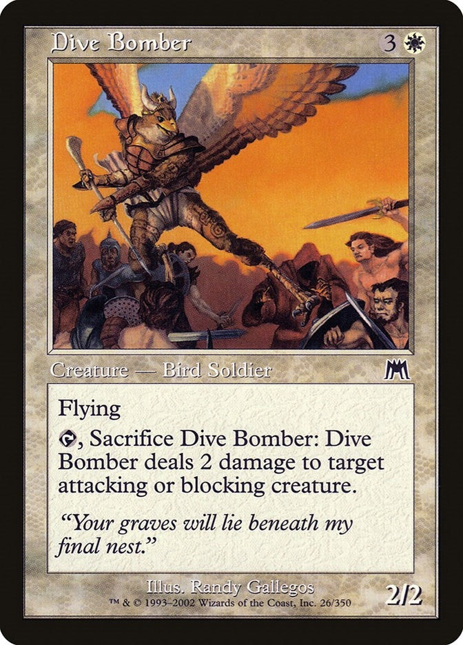 Image for Dive Bomber (26) [Onslaught] - Magic: The Gathering
