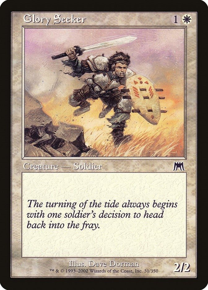 Image for Glory Seeker (31) [Onslaught] - Magic: The Gathering