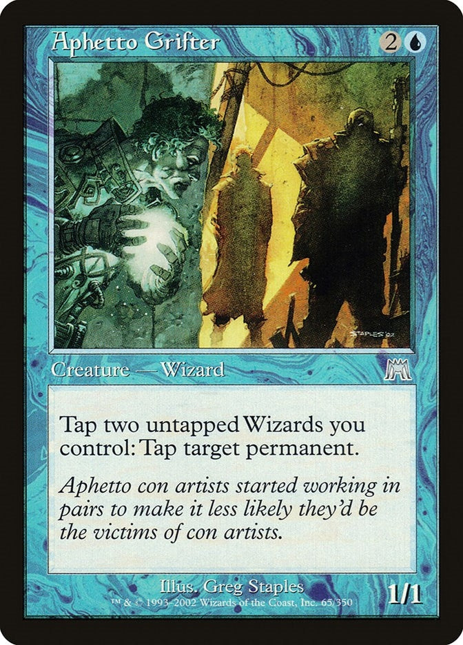 Image for Aphetto Grifter (65) [Onslaught] - Magic: The Gathering