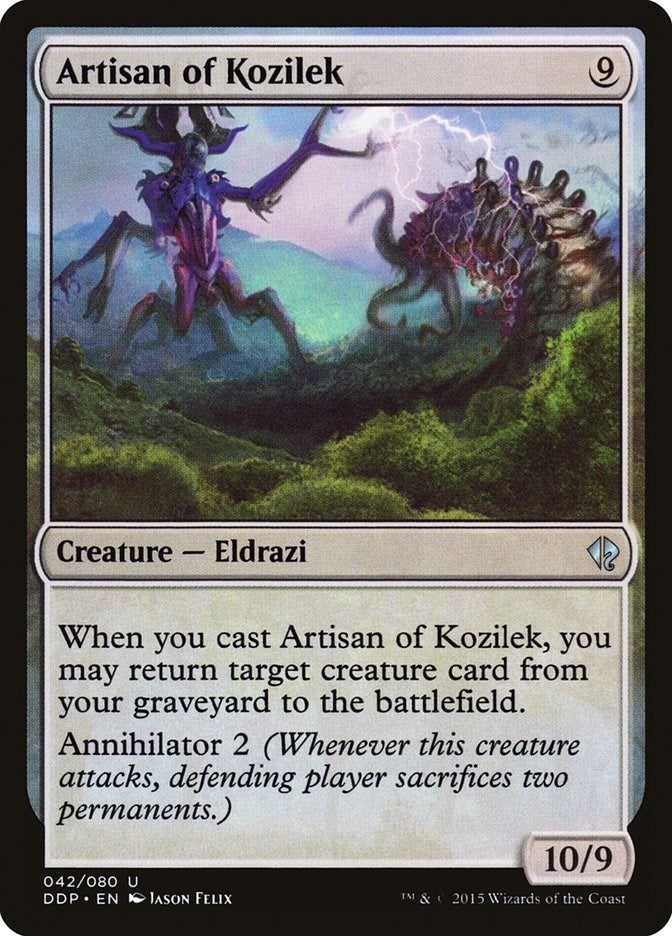 Image for Artisan of Kozilek (42) [Zendikar vs. Eldrazi] - Magic: The Gathering