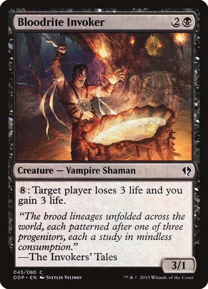 Image for Bloodrite Invoker (45) [Zendikar vs. Eldrazi] - Magic: The Gathering