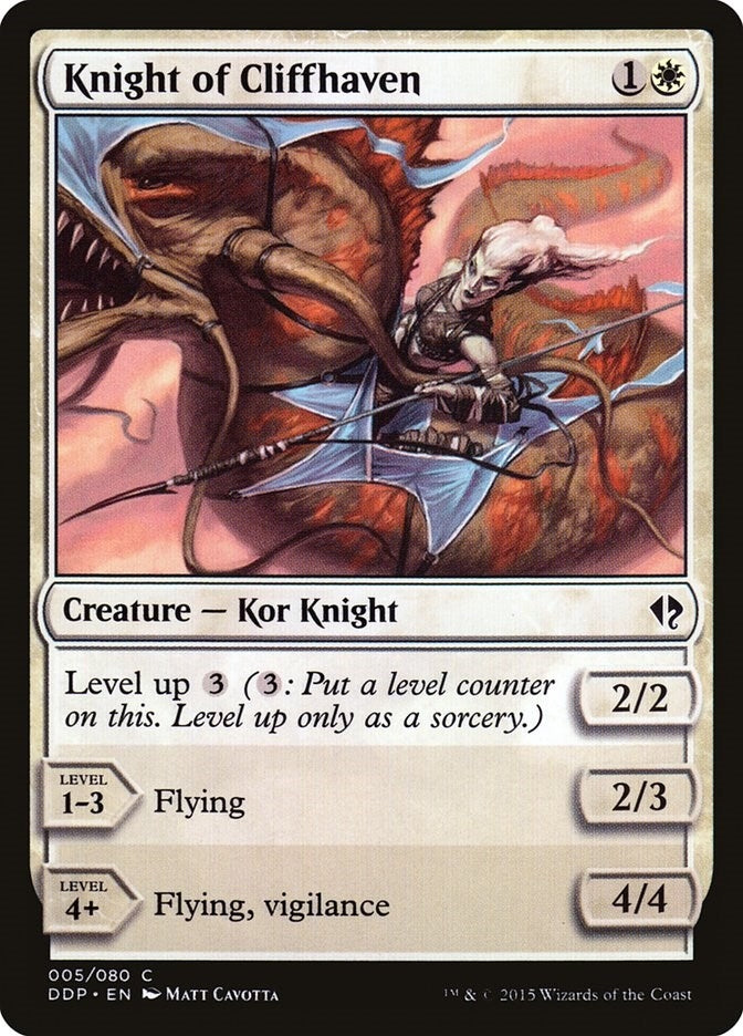 Image for Knight of Cliffhaven (5) [Zendikar vs. Eldrazi] - Magic: The Gathering