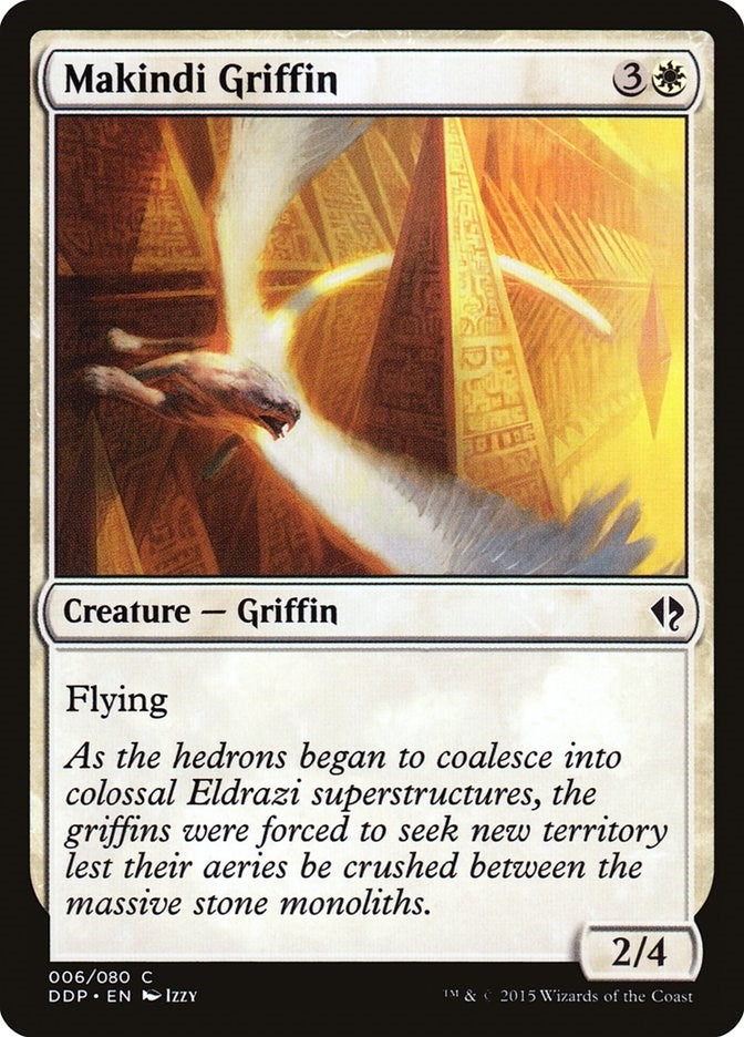 Image for Makindi Griffin (6) [Zendikar vs. Eldrazi] - Magic: The Gathering