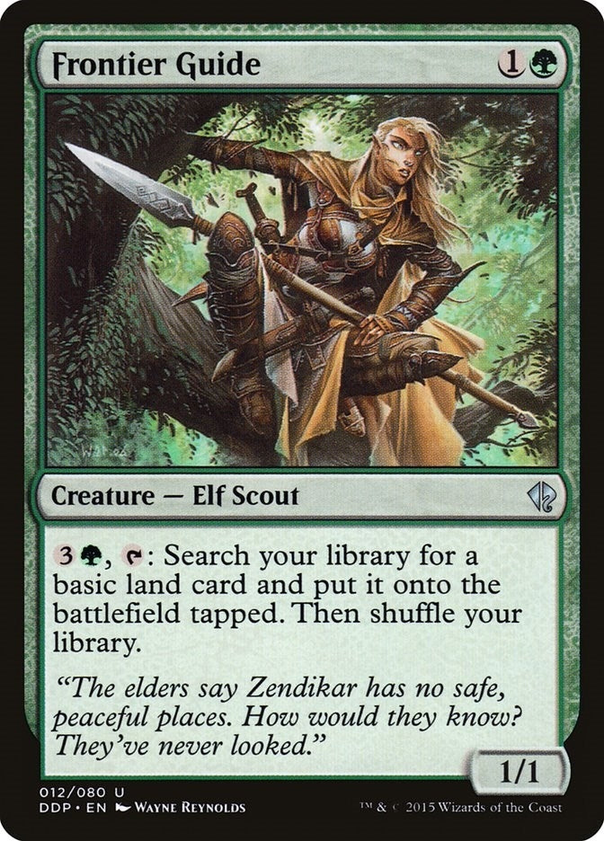 Image for Frontier Guide (12) [Zendikar vs. Eldrazi] - Magic: The Gathering