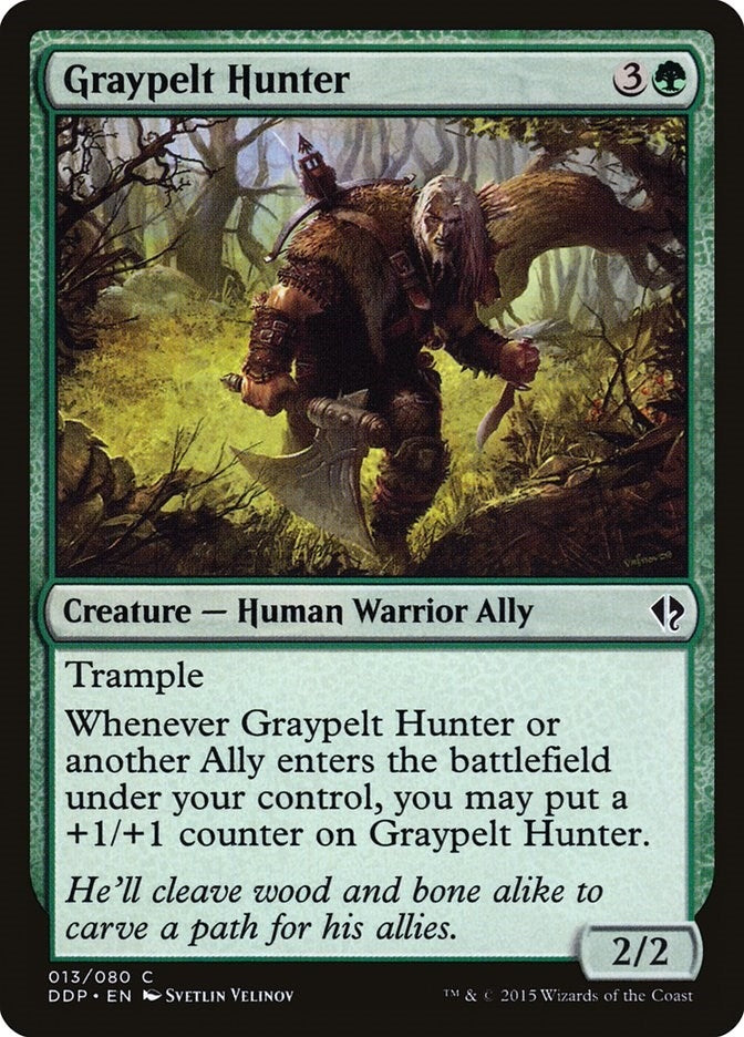 Image for Graypelt Hunter (13) [Zendikar vs. Eldrazi] - Magic: The Gathering