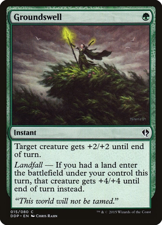 Image for Groundswell (15) [Zendikar vs. Eldrazi] - Magic: The Gathering