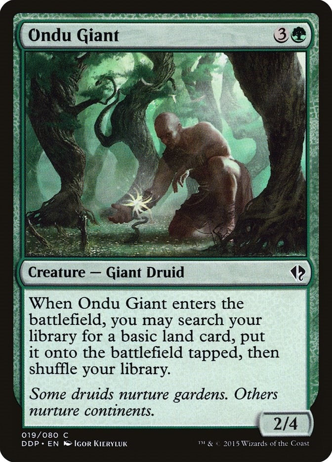 Image for Ondu Giant (19) [Zendikar vs. Eldrazi] - Magic: The Gathering