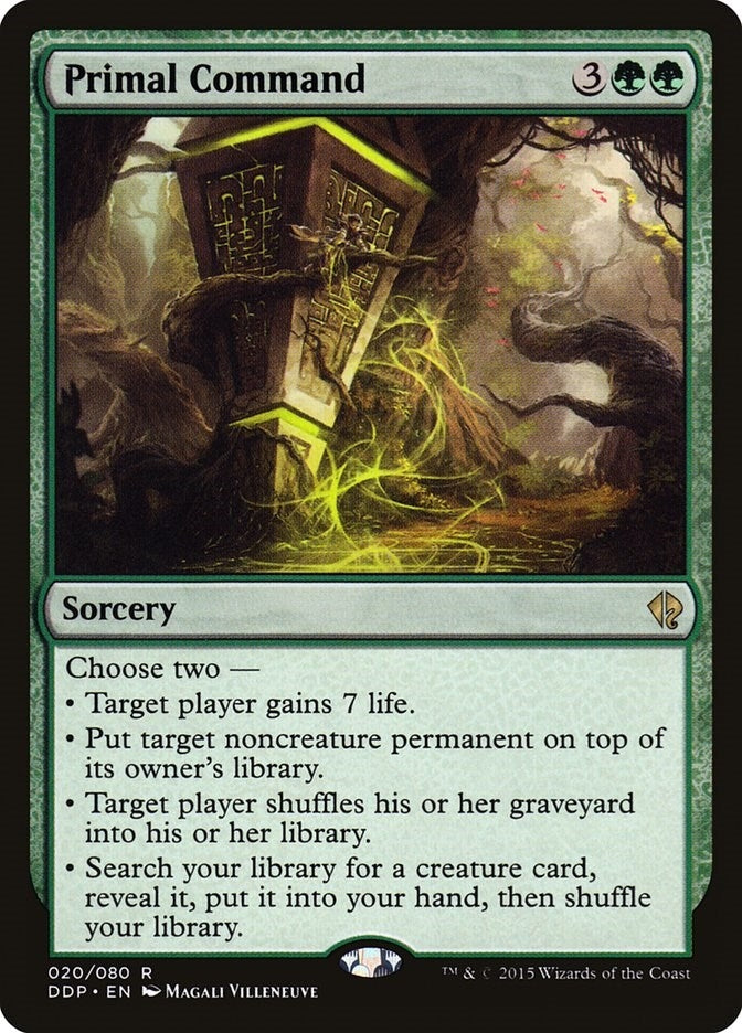Image for Primal Command (20) [Zendikar vs. Eldrazi] - Magic: The Gathering