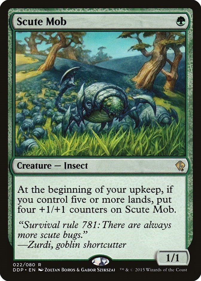 Image for Scute Mob (22) [Zendikar vs. Eldrazi] - Magic: The Gathering