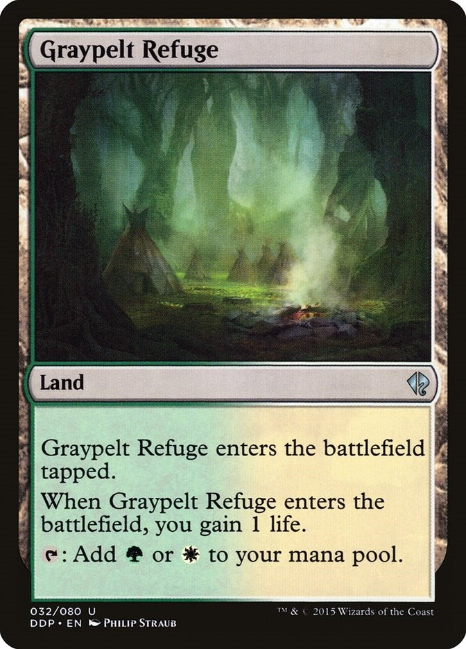 Image for Graypelt Refuge (32) [Zendikar vs. Eldrazi] - Magic: The Gathering
