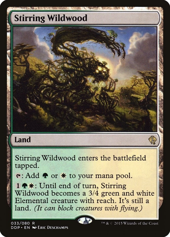 Image for Stirring Wildwood (33) [Zendikar vs. Eldrazi] - Magic: The Gathering