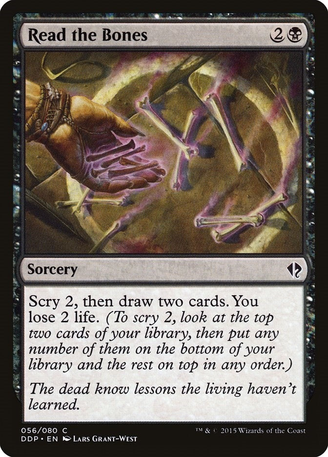 Image for Read the Bones (56) [Zendikar vs. Eldrazi] - Magic: The Gathering