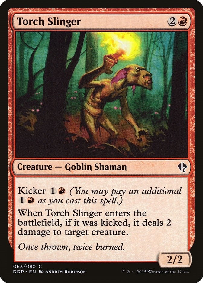 Image for Torch Slinger (63) [Zendikar vs. Eldrazi] - Magic: The Gathering
