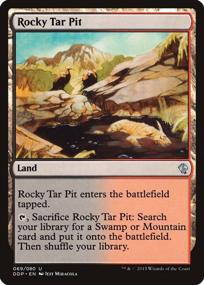 Image for Rocky Tar Pit (69) [Zendikar vs. Eldrazi] - Magic: The Gathering